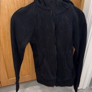 Black Zip-Up Hoodie